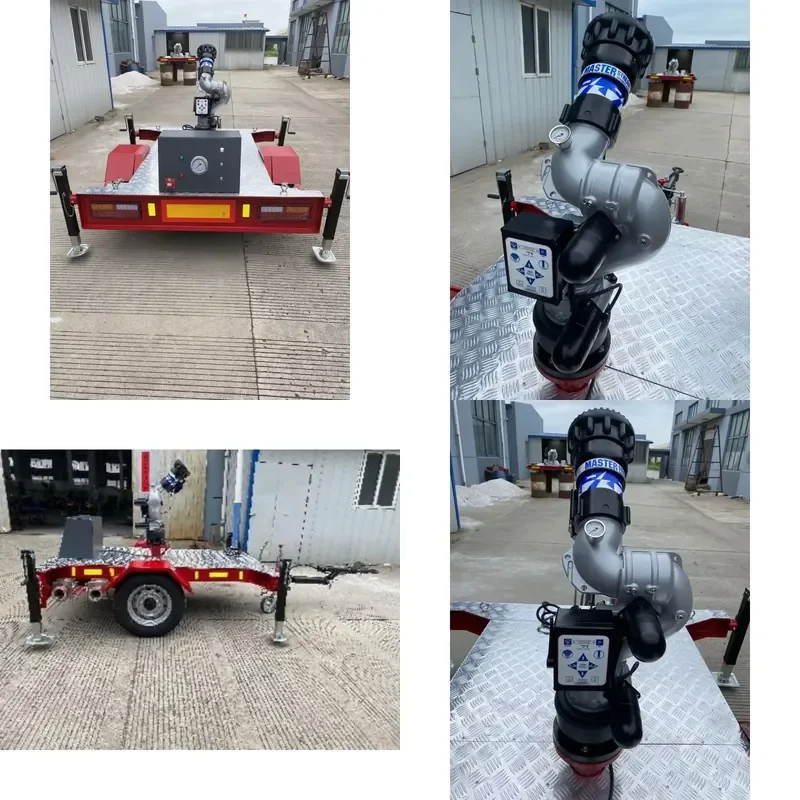 2026 Factory Price New Flexible Aluminum Alloy Trailer-Mounted Fire Petrochemical Airport Emergency Scene High
