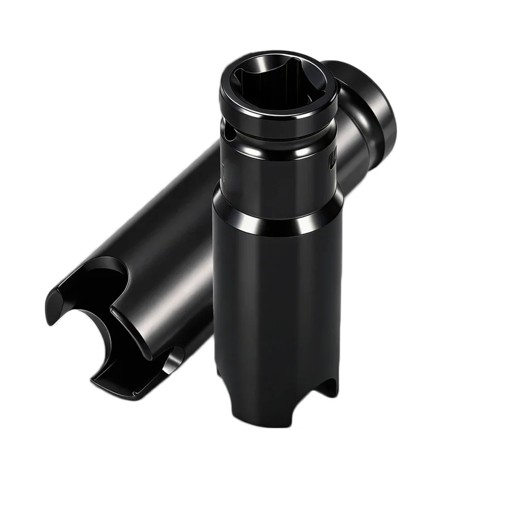 Chrome Vanadium Steel Chainsaw Clutch Sleeve Removal Socket Wrench 52mm 58mm with 1/2in Drive Interface for Power Tools