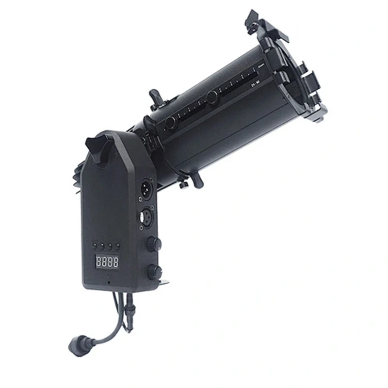 

Мини-проектор с логотипом 40 Вт 2 в 1 WW CW HD Светодиодный зум-профильный светильник с беспроводным CRMX Box Театр Музей Сценическое освещение