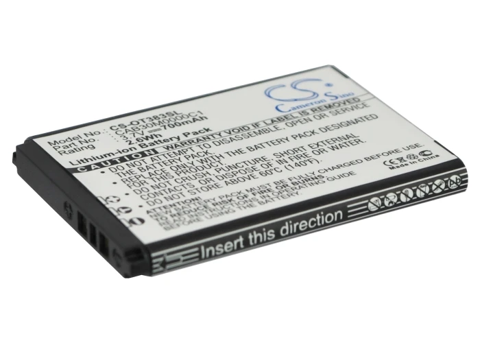 CS Cameron Sino Kerui New 700mAh Replacement Battery for 252, 262, 352, Qwerty 650, Touch 540