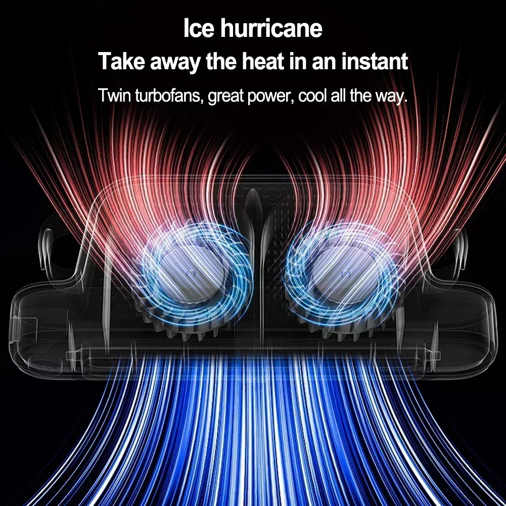 

Portable Car Fan For Rear Seat Electric Cooling Fan Air Conditioner, 3-Speed ​​Adjustable Car Interior Car Fan Tool Accessories