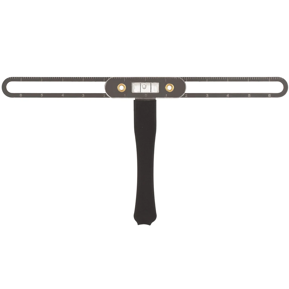 

Portable T Design Eyebrow Positioning Ruler Stainless Steel Construction with Visible Scales for Efficient Brow Mapping