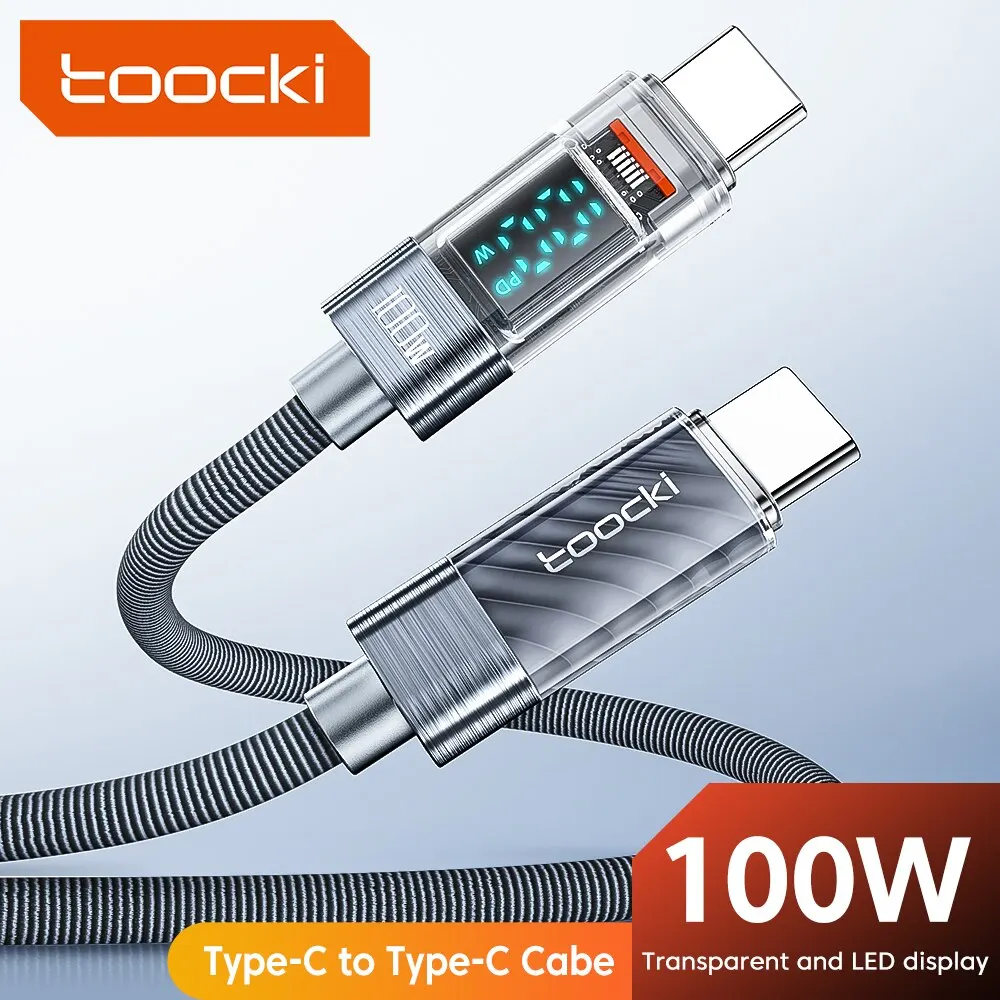 Toocki USB Type C 100W ディスプレイケーブル