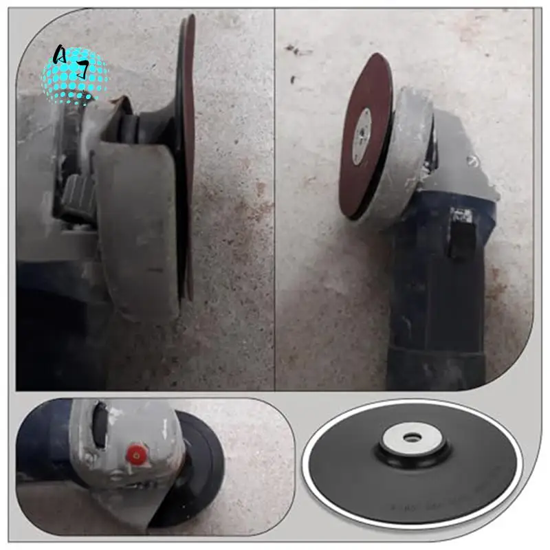 

A07F-3Pcs Plastic Angle Grinder Backing Pad Compatible With M14 Internal Thread Disc Sander Angle Grinder Diameter