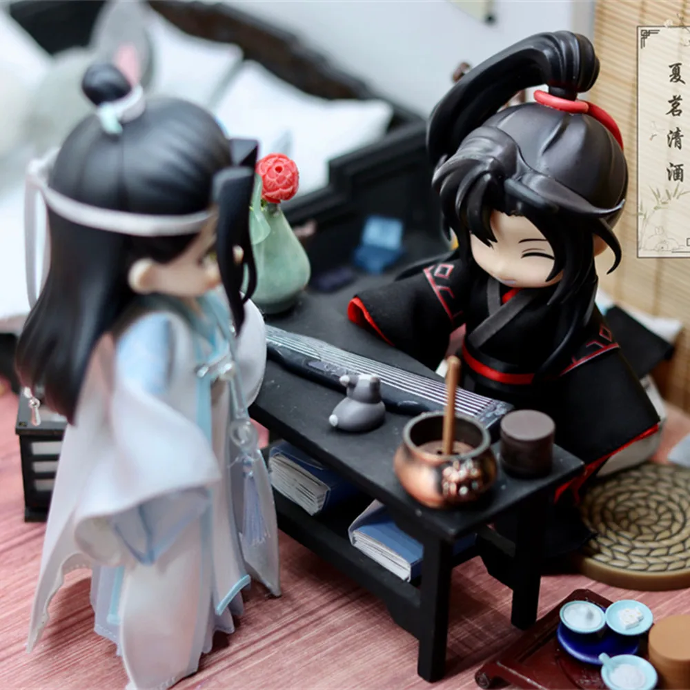 Anime MDZS Mo Dao Zu Shi Wei Wuxian Lan Wangji Cosplay Costume P9 OB11 1/12 BJD Ancient Clothes Clothing Handmade C