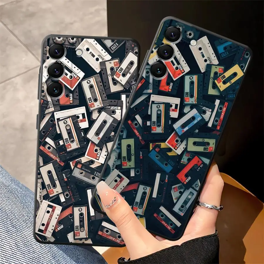 محظوظ الشريط نمط لينة عودة غطاء الهاتف حقيبة لهاتف سامسونج غالاكسي ملاحظة 20 الترا 9 10 A01 A02 A10 A20 A03 A06 A30 A40 A07 A50 A70