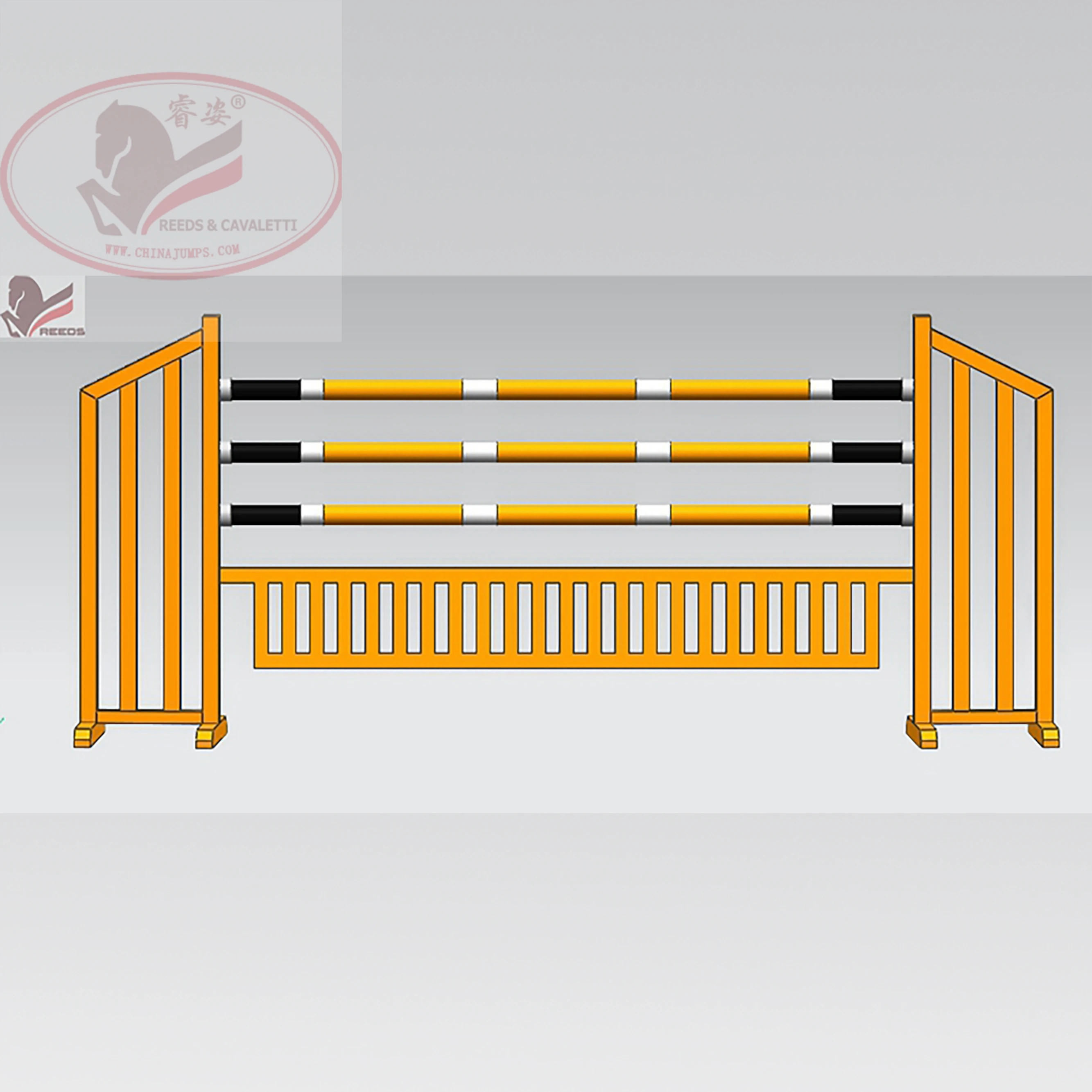 

Horse Show Jumps Sponsor Jumps Customized Shape Equestrians Products Oxer-jumps Horse Show Jumps