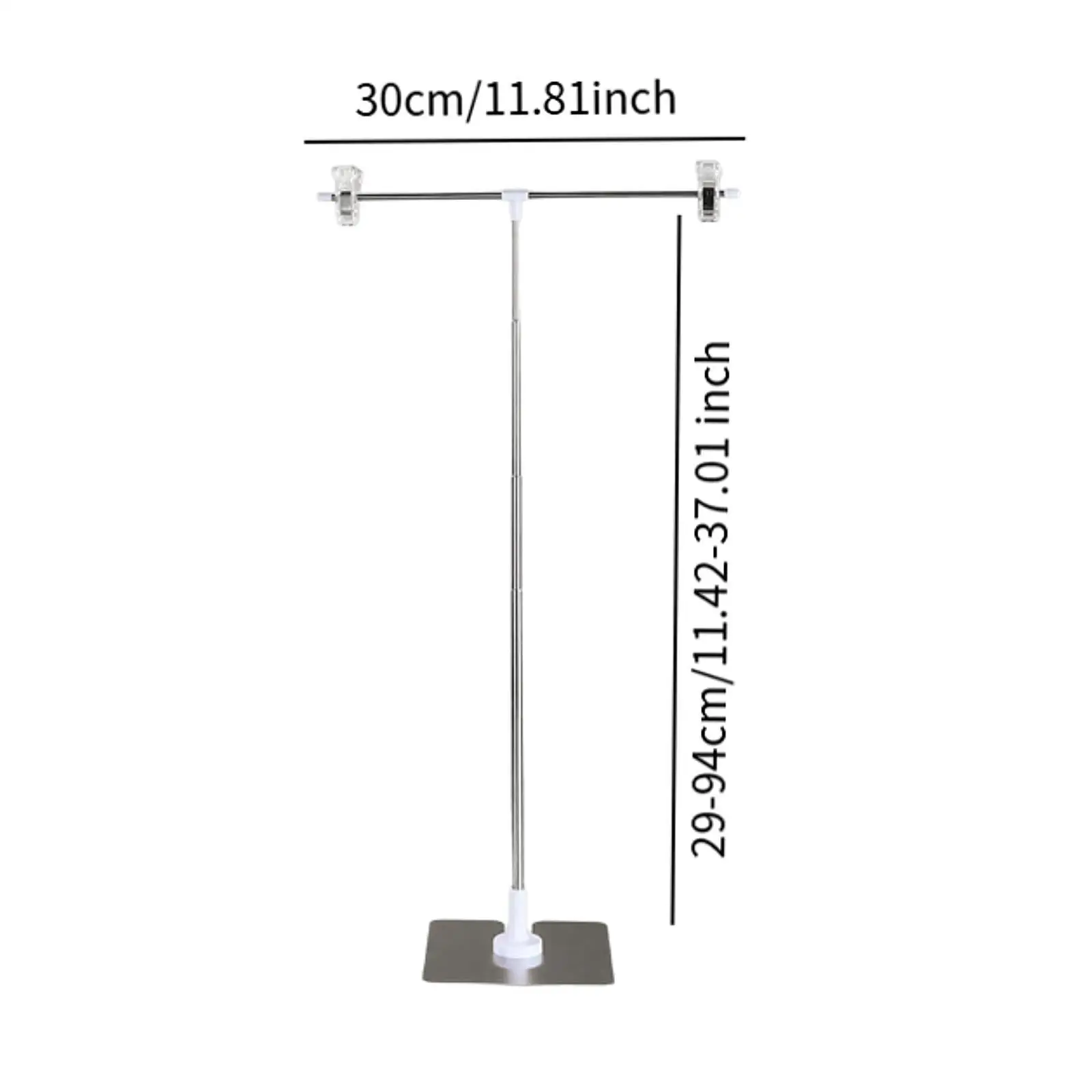 Suporte de sinal braçadeira liga alumínio altura ajustável multiuso reutilizável etiqueta titular para supermercado shoppings loja roupas