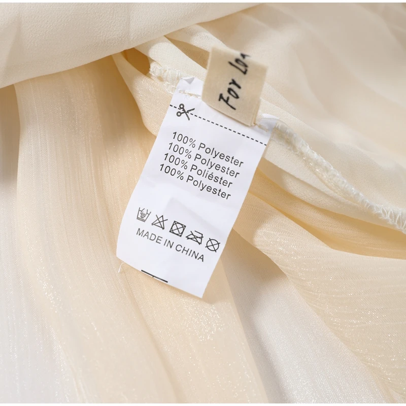 Solid Ruffle Mini Dress U Neck Long Puff Sleeve Tie Neck Tiered Hem Sweet Style Gown Soft Pastel Tones Fashion Chic Women Outfit