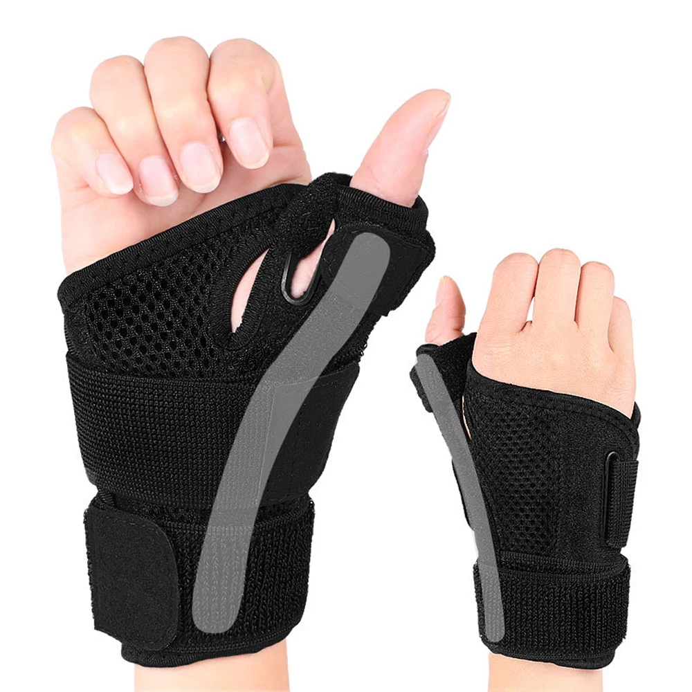 1Pcs Adjustable Movement Recovery Thumb Two-Way Support Wrist Guard,Thumb Stabilizer Wrist Guard For Men and Women