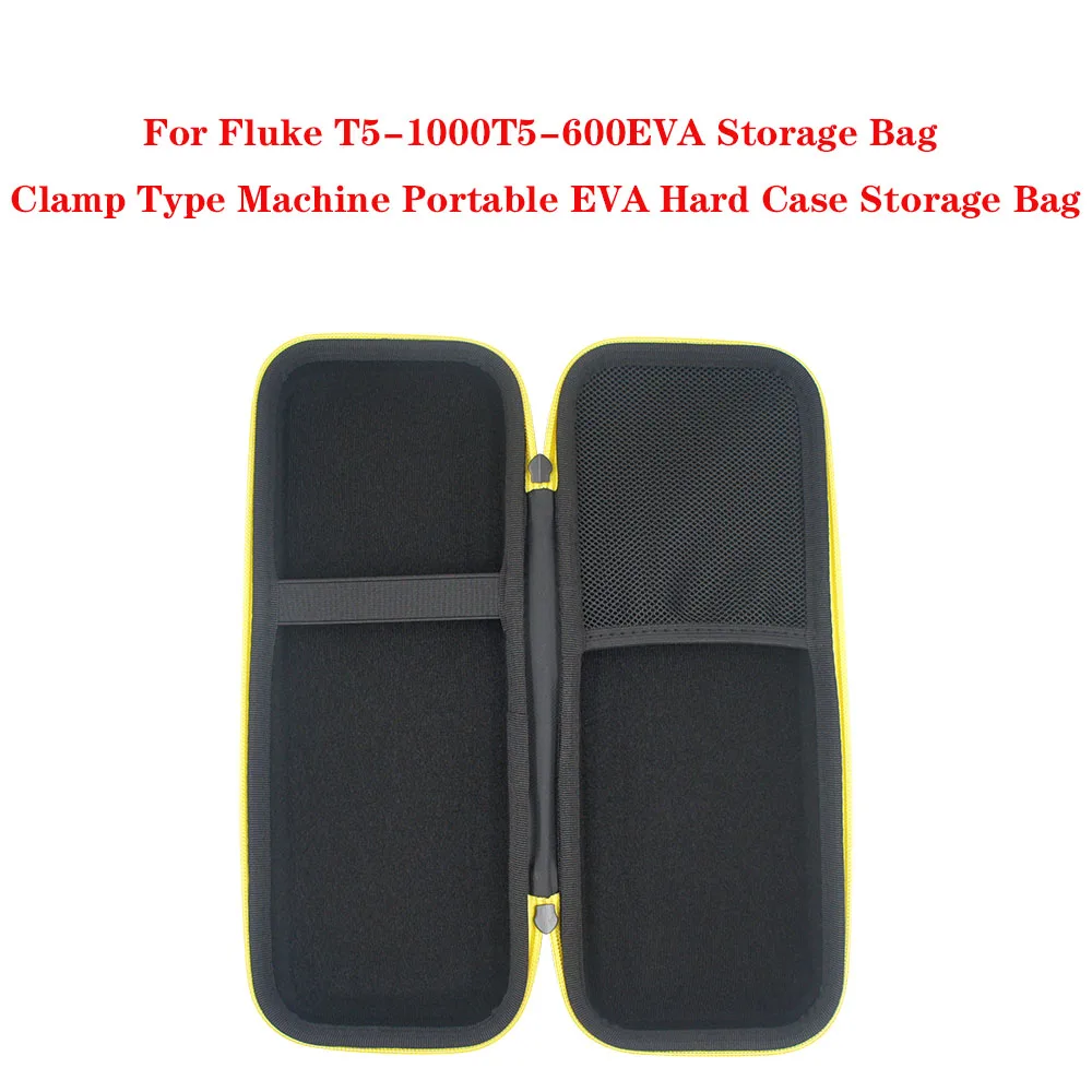 For Fluke T5-1000T5-600EVA Storage Bag Clamp Type Machine Portable EVA Hard Case Storage Bag