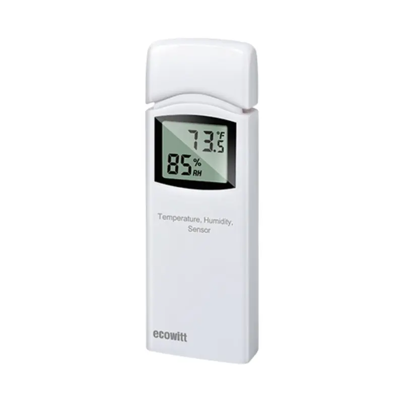 Imagem -02 - Sensor de Temperatura e Umidade Exterior Ecowitt Sensor Thermo-hygro de Canal Único Substituindo Dados de Ws69 Ws80 Ws90 Wn32 Wh32