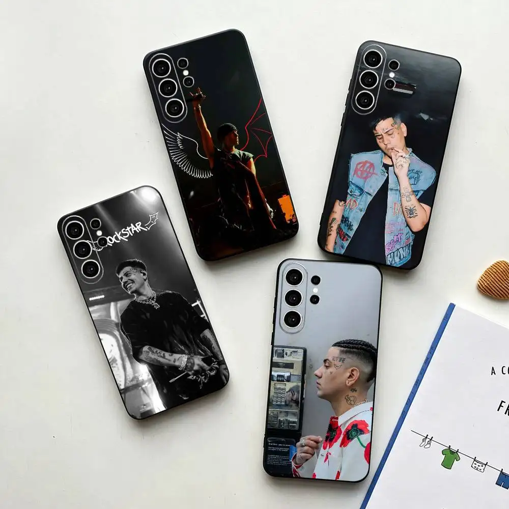 Fashion Duki Rapper  Phone Case For Samsung S26,S25,S24,S23,S22,S21,S30,Ultra,Plus,Fe,Lite,Note,10,Black Cover