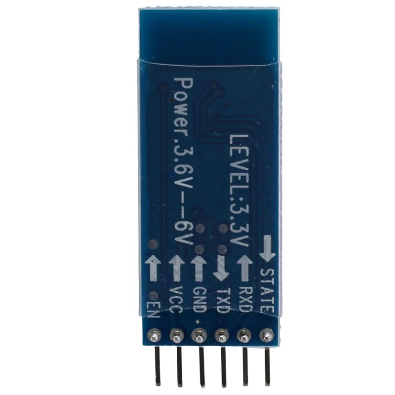 Transceptor sem fio Bluetooth, Módulo Escravo, RS232, TTL para UART Conversor e Adaptador para Arduino, HC-05, 6 Pin RF, 2Pcs