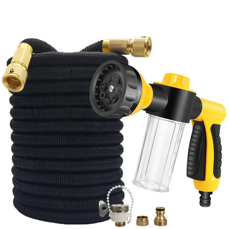

Expandable Magic Gardening Hose, High-Pressure Car Wash, Multifunctional, Water Gun, Garden Watering Hose, Car Wash Accessories