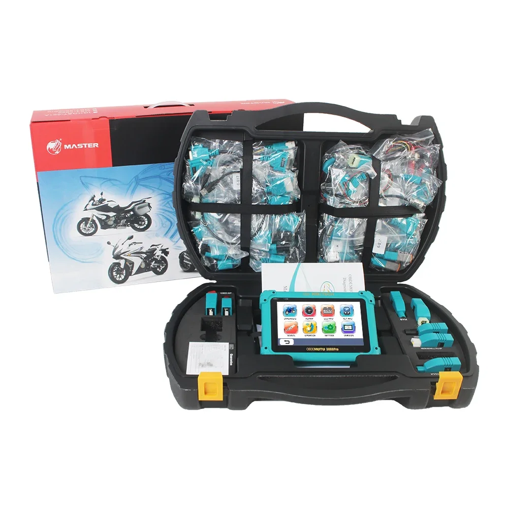 

2024 MST-3000 Pro Обновление MST-3000 Электронный диагностический инструмент для мотоцикла Сканер ЭБУ для мотоцикла Полная версия для мотоцикла