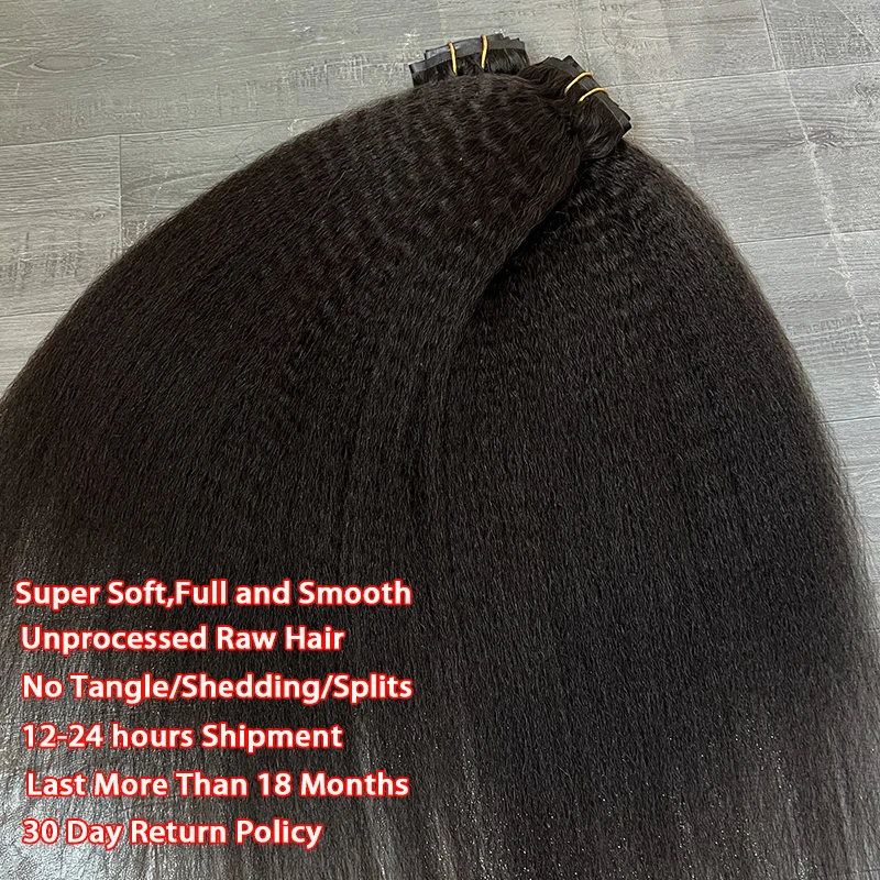 الخام غير المجهزة غريب مستقيم كليب في شعر مستعار بشري 100% مشبك شعر الإنسان في الشعر التمديد 100 جرام 7 قطعة/المجموعة كامل الرأس