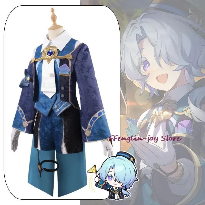 Misha Anime Spiel Honkai: Star Rail Cosplay Kostüm Kleidung Perücke Uniform Cosplay Penacony Daydream Hotel Halloween Party Set