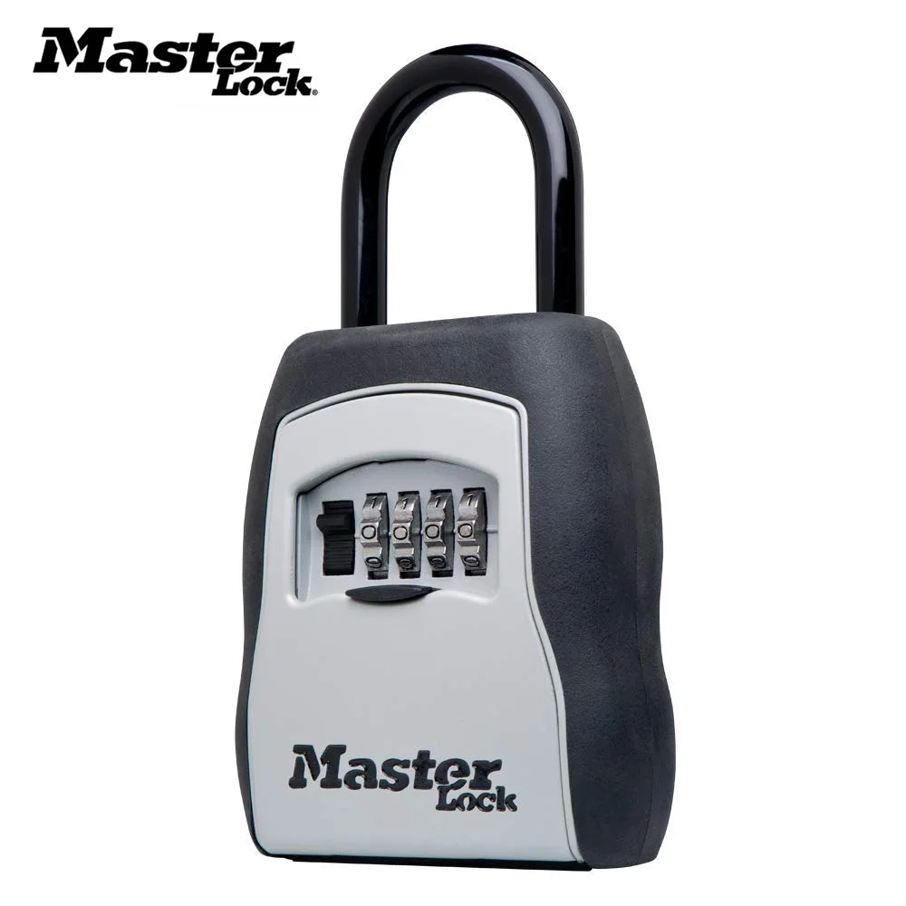 Master Lock Key Lock Box 5400D Outdoor Lock Box for House Keys Organizer Boxes Safe with Combination Lock 5-8 Keys Capacity