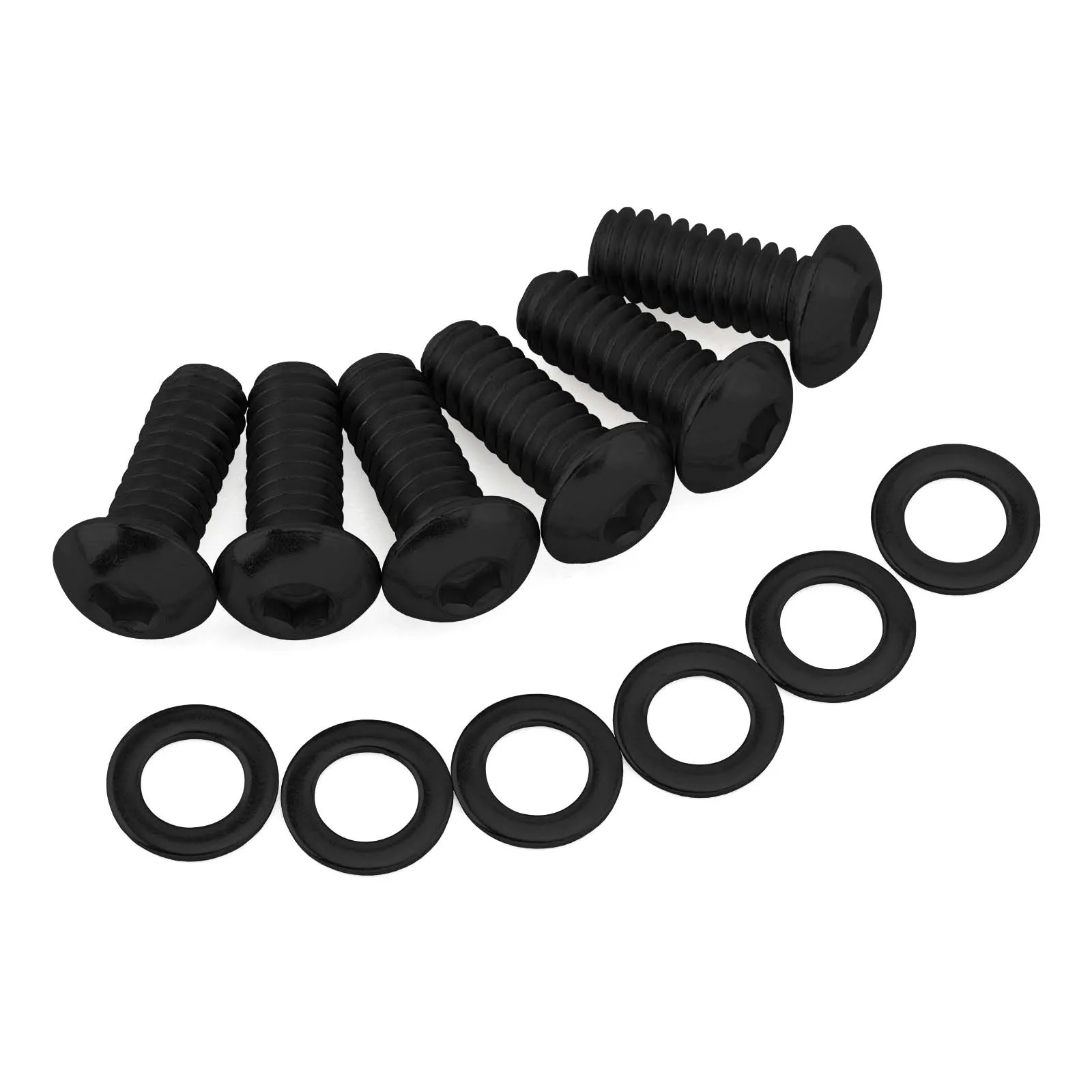 Motorrad Edelstahl Derby Abdeckung Schraube Bolzen & Unterlegscheiben Für Harley Touring Dyna Softail Sportster XL883 1200 2004-2022