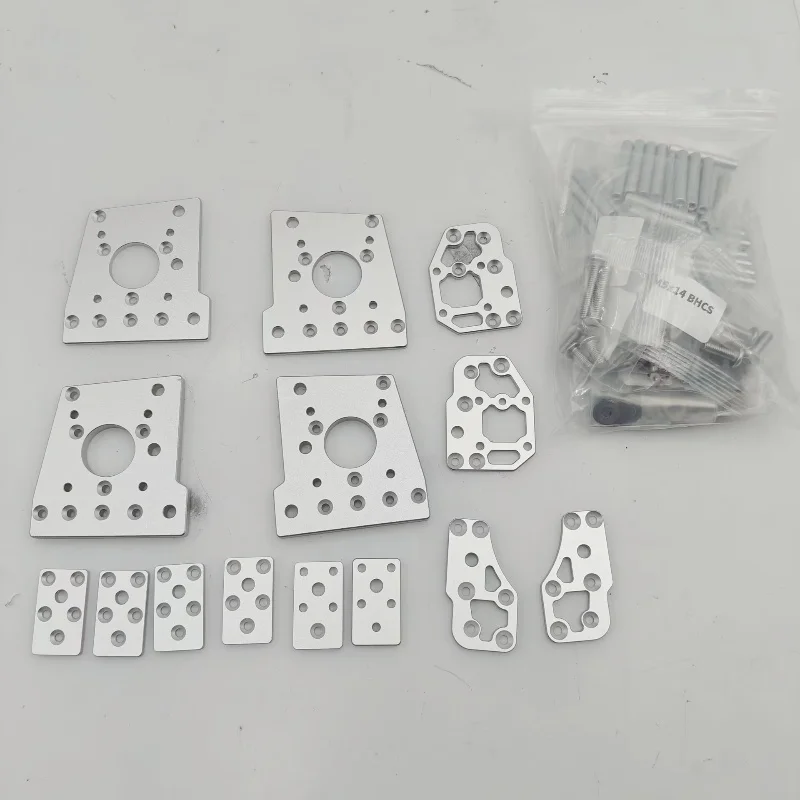 Funssor CNC Machined Turtle Crawler Aluminum Alloy Top Mount Gantry Upgrade Parts Kit for ZeroG Mercury One 3D Printer