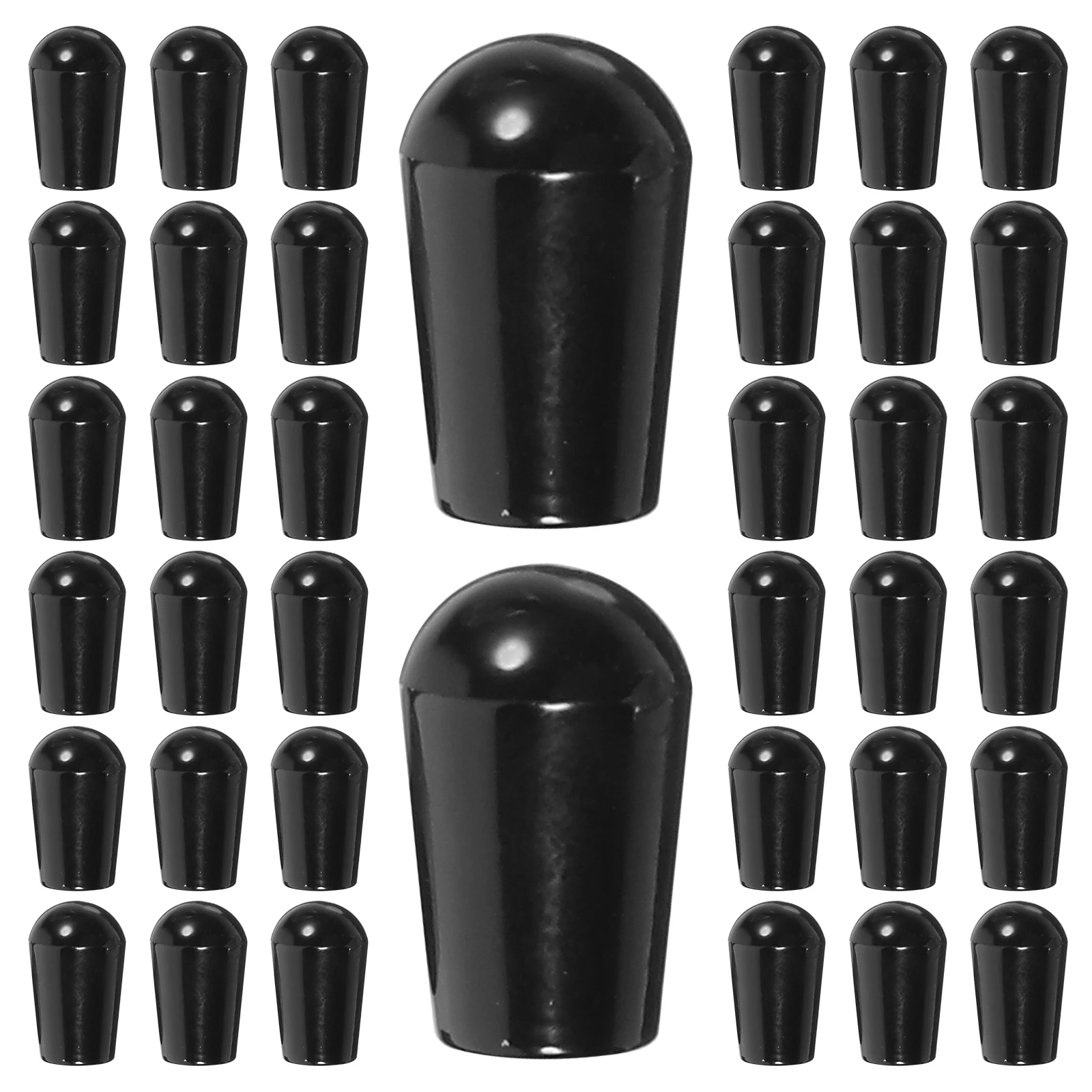 

100pcs Black 4mm Hook End Caps Wire Thread Protector Covers Clothes Hanger Ends Tip Accessories Round Rubber Protective Clamp