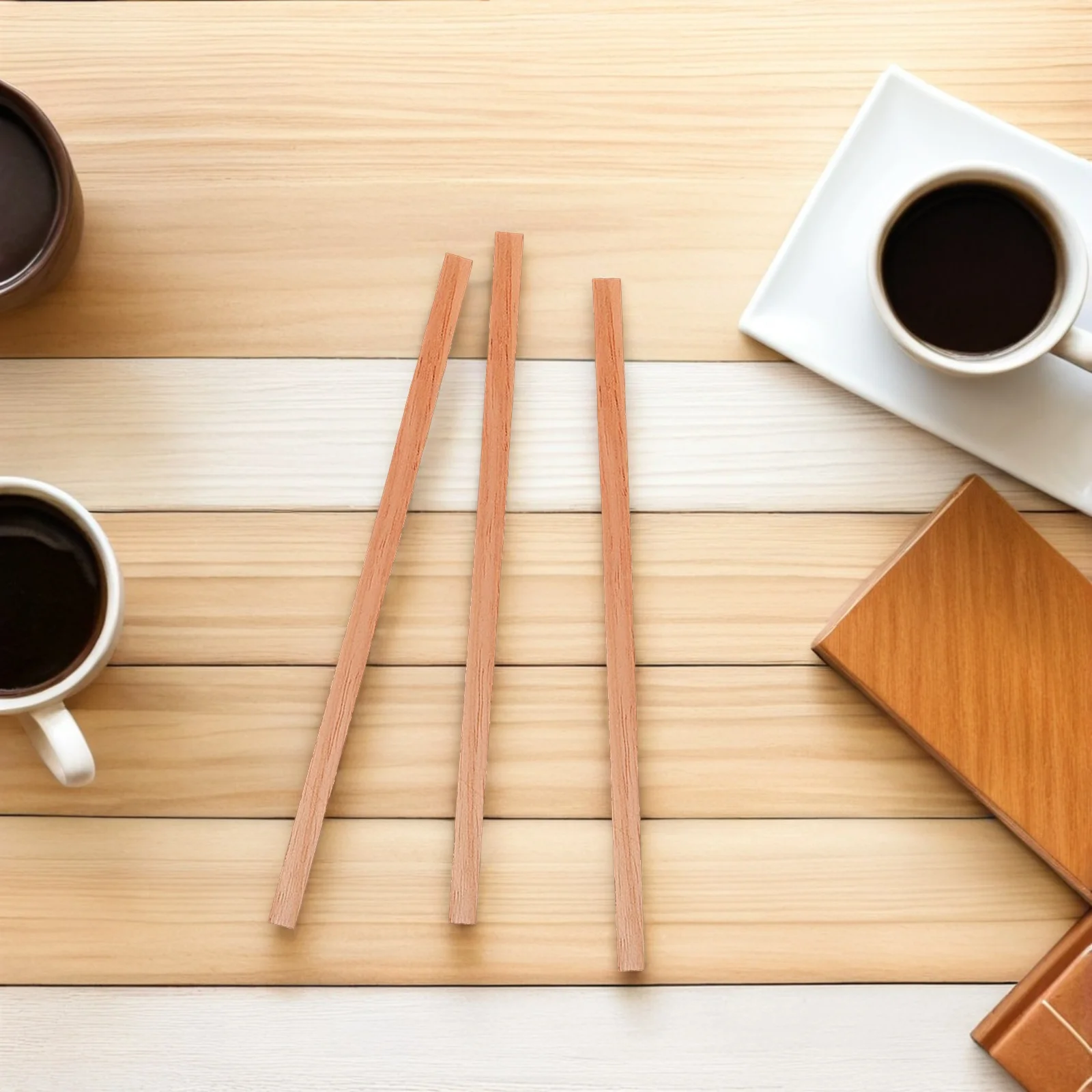 

80 шт., полоски по дереву для сигар, испанские деревянные чипсы для освещения дыма, естественный усилитель ароматов, аксессуары для хьюмидоров, прикуриватель