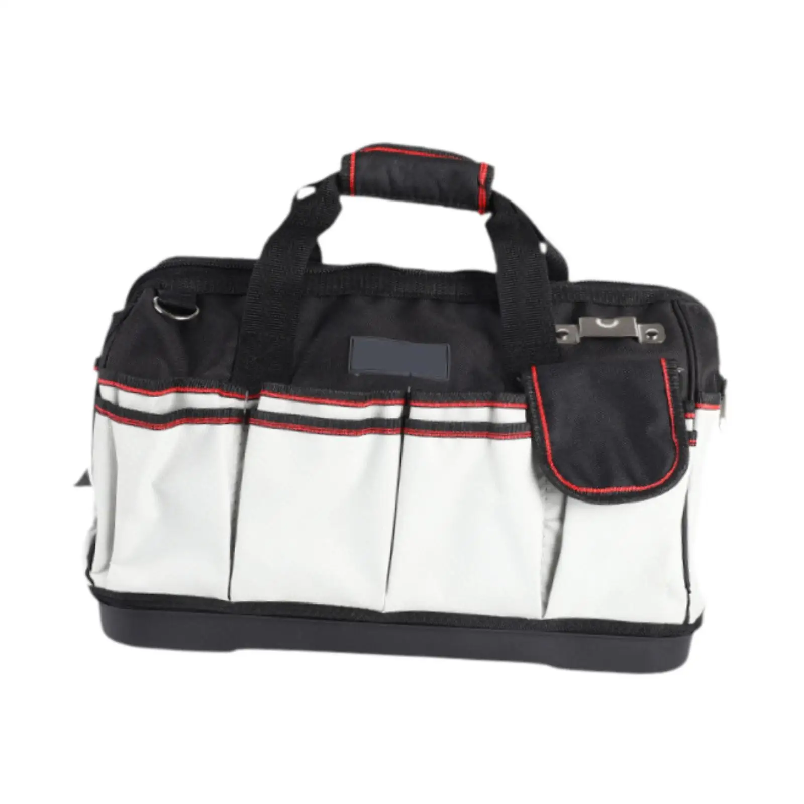 Tool Bag Heavy Duty Tool Bag Wide Mouth Multipurpose Tool Organizer Bag for Plumber Cable Repairman Electrician Work Tools