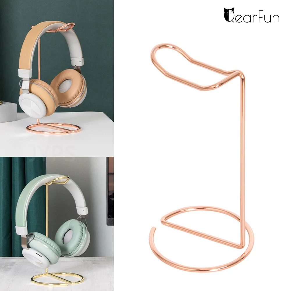 ONIKUMA แมวสีชมพูหูฟังไร้สาย Stand Rack Gaming ชุดหูฟังสนับสนุน Gamer หมวกกันน็อกผู้ถือหูฟังบลูทูธชั้นวางของ