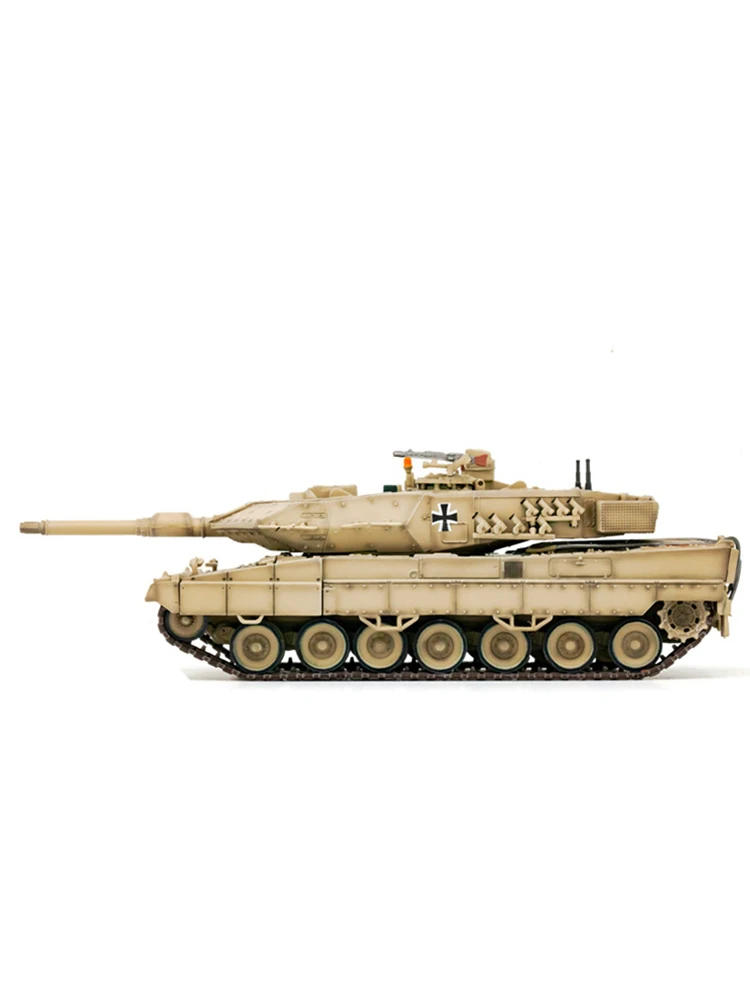 1/72 Scale Iron Flow Panzerkampf German Army Leopard 2A5 Main Battle Tank Desert Color Alloy Finished Model Collectible Toy Gift