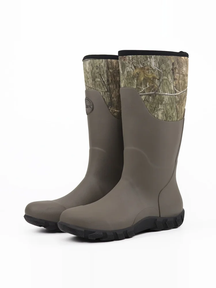 men's-high-tube-rubber-rain-boots-outdoor-camouflage-split-color-water-shoes-anti-slip-wear-resistant-fishing-hunting-boots