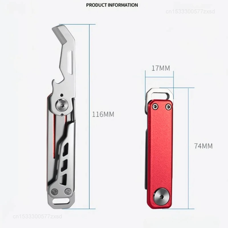 جديد Xiaomi سكين صغير محمول قابل للطي متعدد الوظائف فتاحة الزجاجات مفتاح سلسلة اكسبرس تفريغ سكين للفرد أدوات سن المنشار EDC