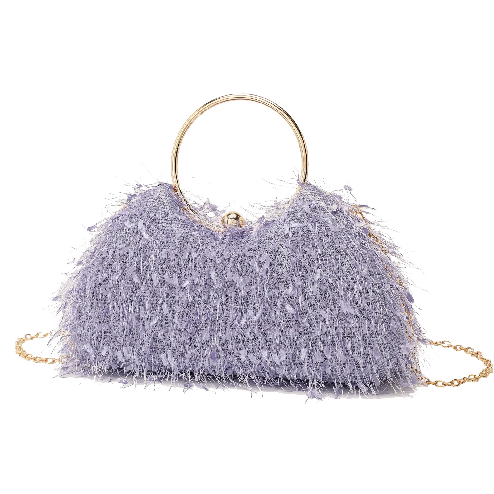 

Ladies Clutch Dinner Bag Lady Temperament Evening Chain Shoulder Messenger Bag Pochette Elegante Da Cerimonia Sac À Main De Luxe