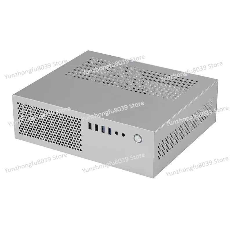 New A10 Mini Horizontal, Vertical MATX24 * 24 Main Board Small 1U Power Supply 7.3LHTPC Computer Case