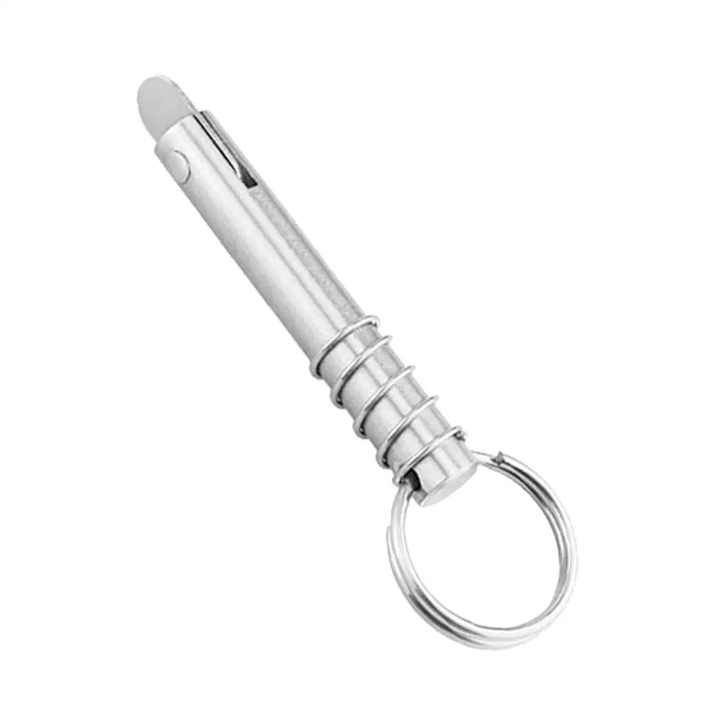 Быстроразъемные штифты для лодок, шарнирный штифт Bimini Top, шарнир верхней палубы из нержавеющей стали 316, для подъема корабля — быстросъемный, 10x80 мм Быстроразъемные штифты для лодок, шарнирный штифт Bimini Top, шарнир верхней палубы из нержавеющей стали 316, для подъема корабля — быстросъемный, 10x80 мм