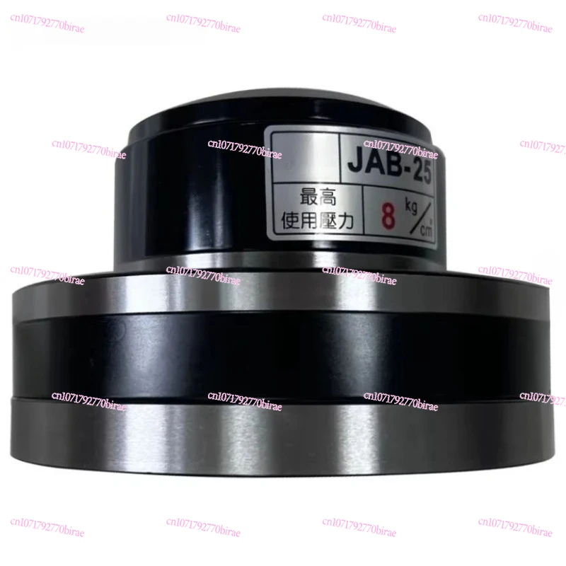JAB-15 Front Rotary  Collet Clip Air Pressure High Speed Hollow  Pneumatic  Collet Chuck 2.3KN 0.3-0.7Mpa 4000rpm