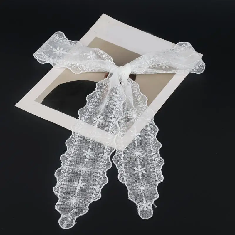 

P9FE Breathable Lace Scarf Shoulder Wrap Adjustable Waistband For Various Occasion