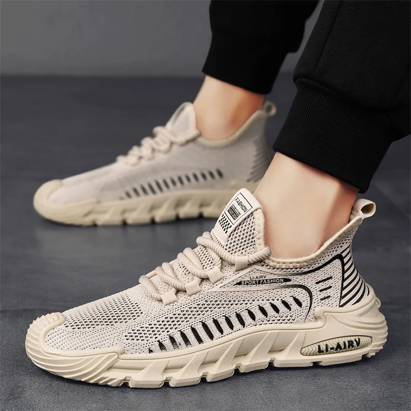 

2025 Новая высококачественная модная универсальная удобная дышащая мужская обувь для спорта и отдыха с модной тканевой поверхностью