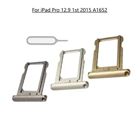SIM 카드 트레이 홀더 슬롯 + Apple iPad Pro 12.9 1st 2015 A1652용 무료 꺼내기 핀