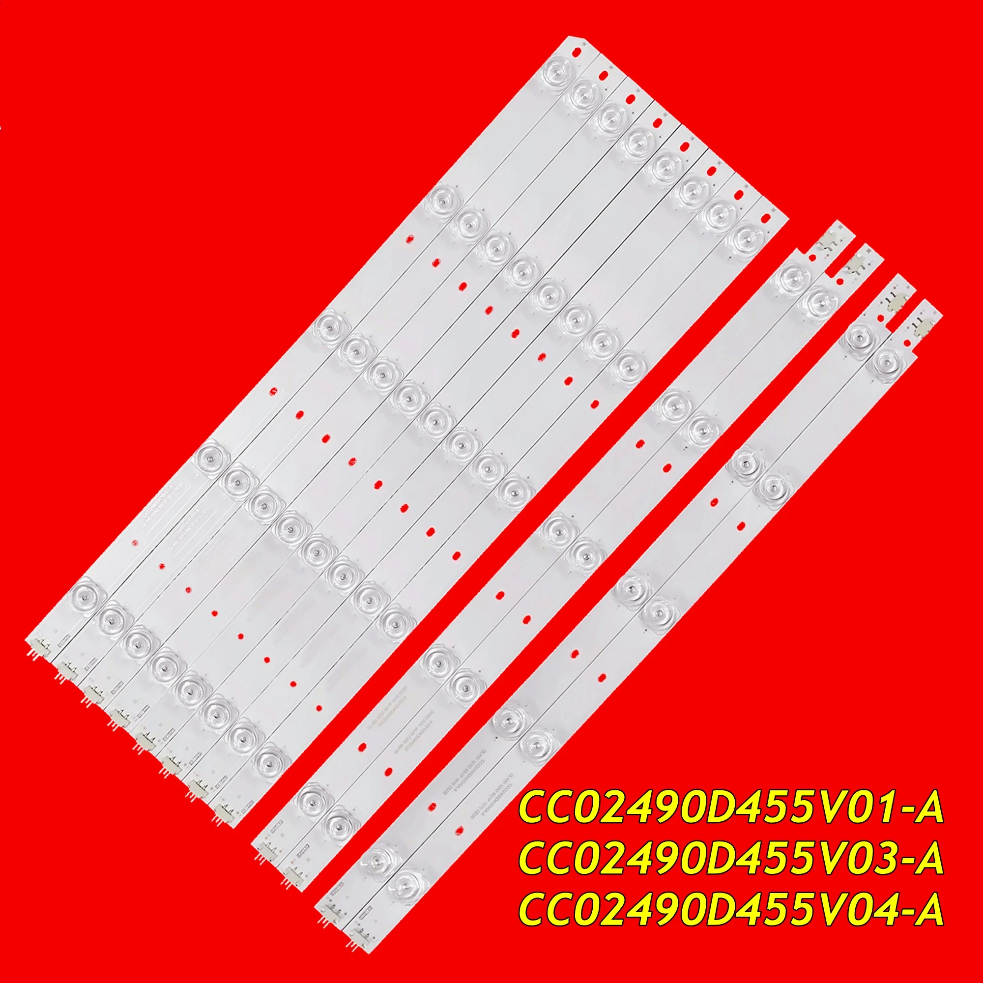 LED TV Backlight StripCC02490D455V01-A CC02490D455V03-A CC02490D455V04-A QL490 32X2 6S1P 1910 OD20