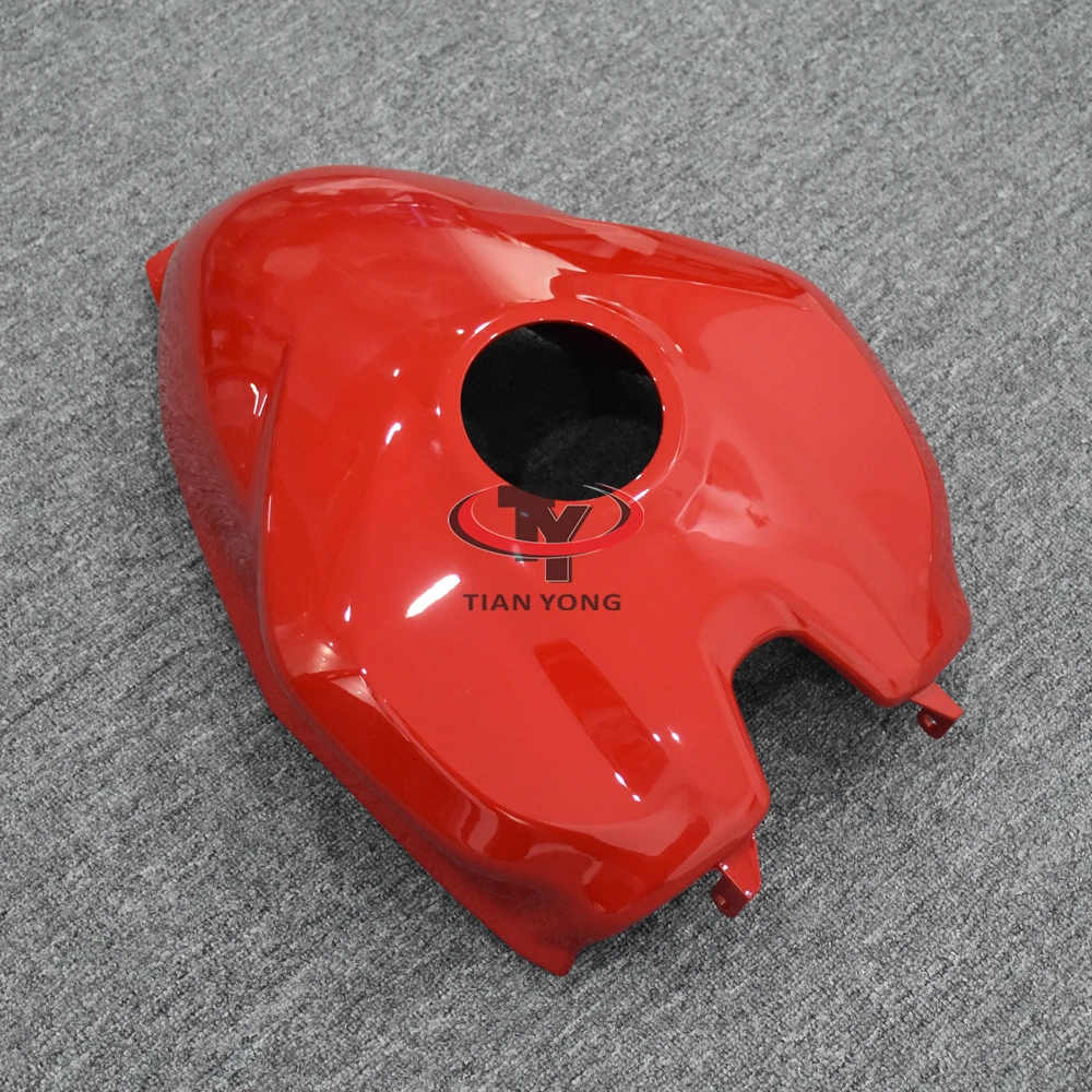 Motorcycle For Ducati V2 V2S 899 1199 1299 Gas Stookolie Tank cover Decorative Protector Bodywork Fairing Injection Bright red