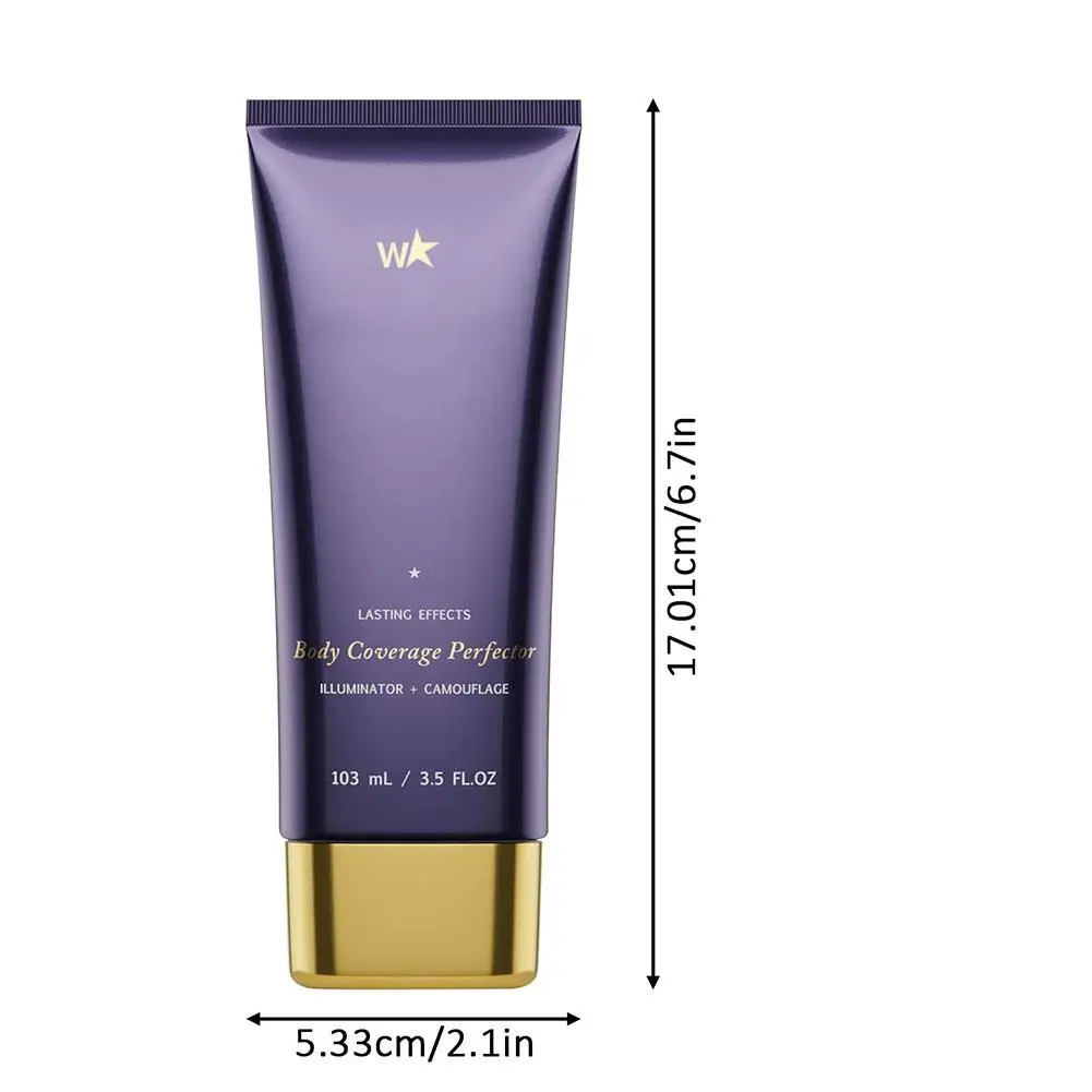 Beauty Body Coverage Perfector–Waterproof Leg & Body Makeup-Concealer For Scars, Spots, Veins, Tattoos and More Blend Cosmetics