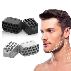 1/2PCS 40LB Jaw Line Exerciser Ball Jawline Exerciser Trainer Facial Exerciser Face and Neck Muscle Exercise Fitness Equipmen