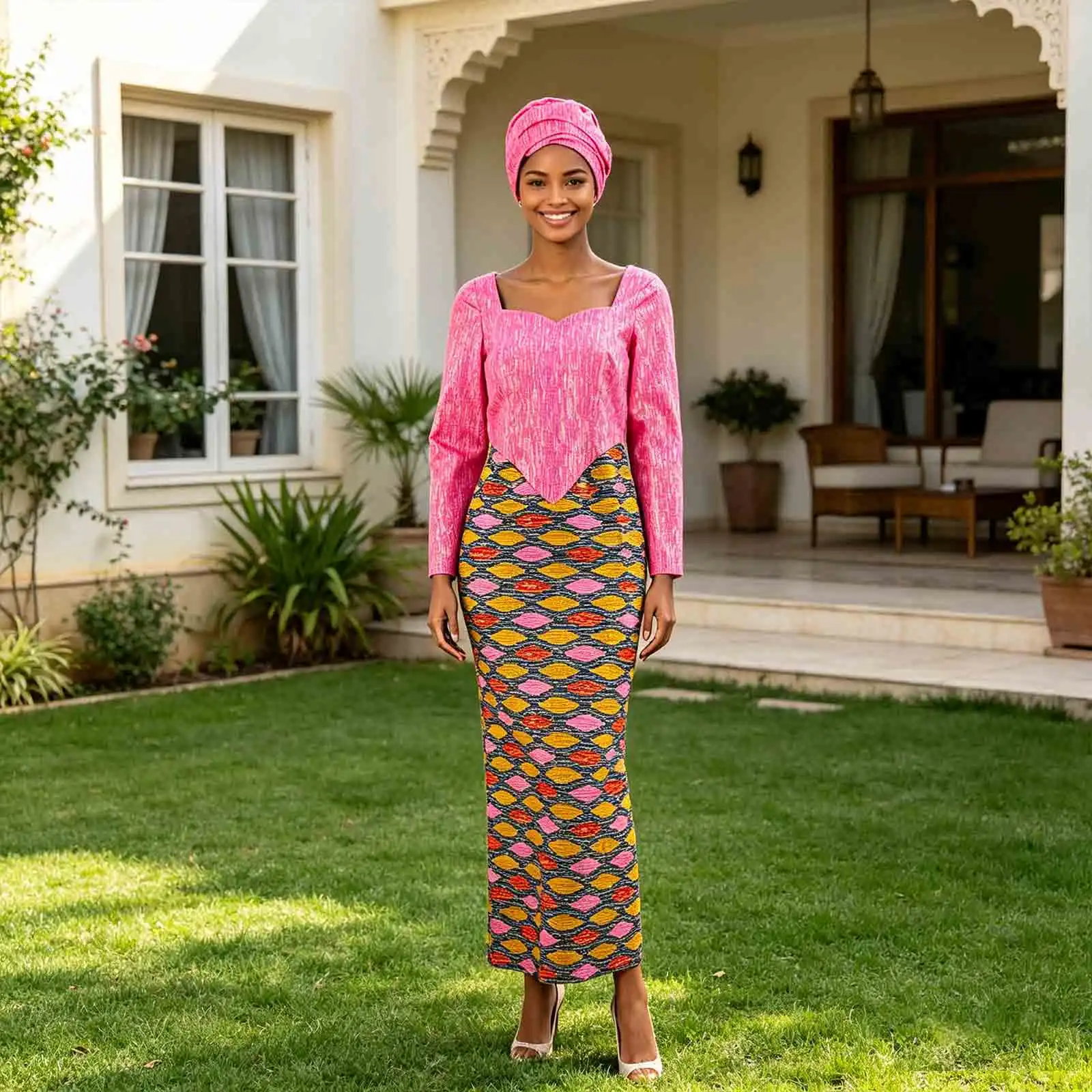 African Print Long Dresses for Women Family Outfits Dashiki Couple Clothes Mom and Daughter Dresses Ankara Outwear 25F029