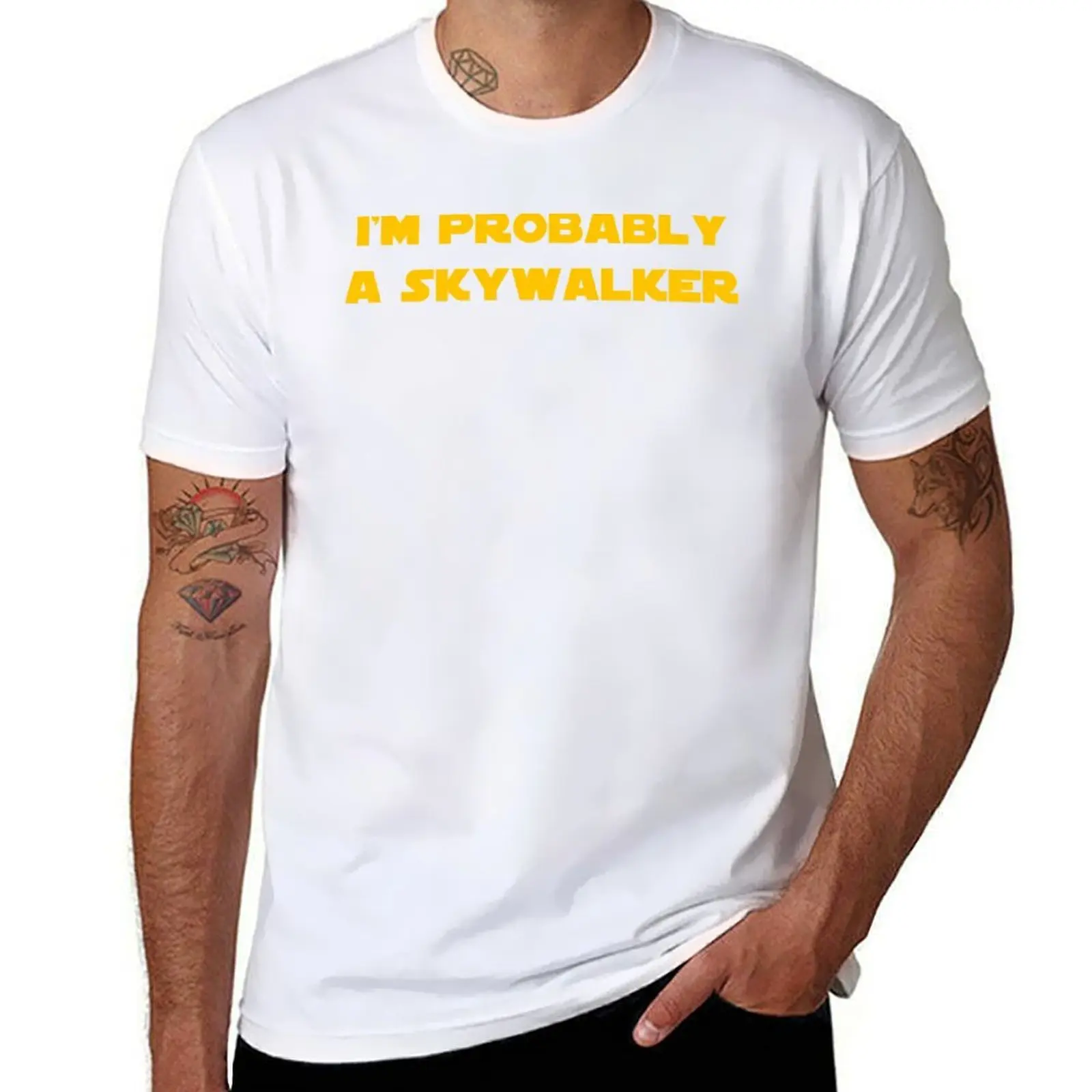 

I'm Probably a Skywalker T-Shirt essential t shirt cotton t shirts high quality T-Shirt