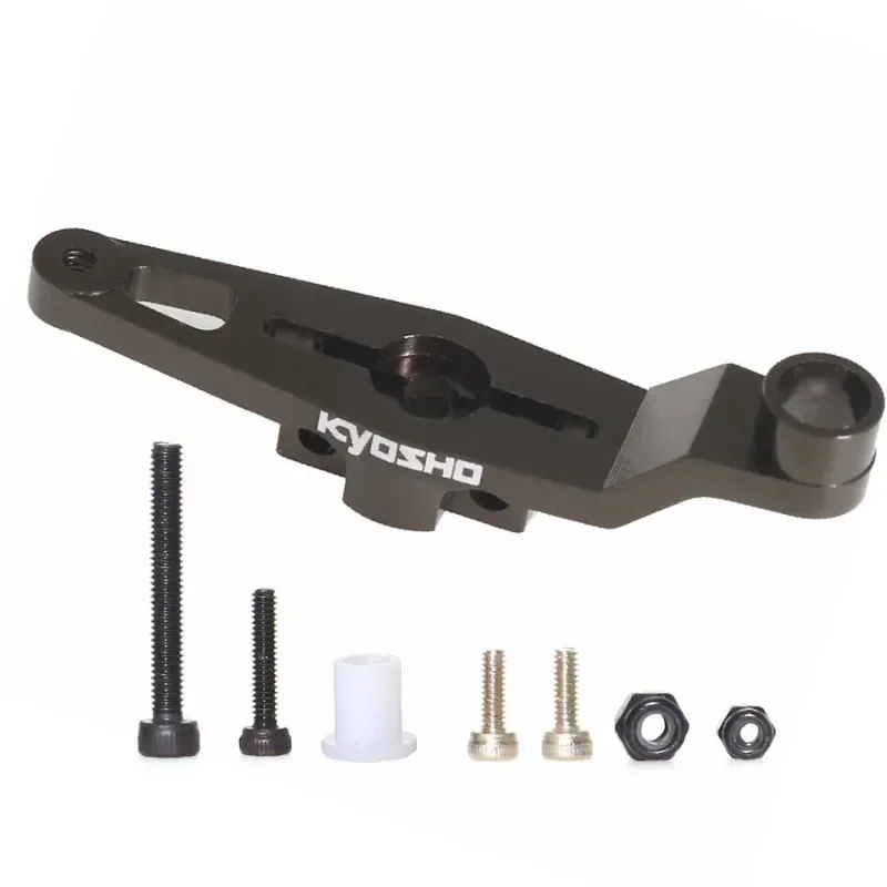 Metalen Gaspedaal Servo Arm Motor Servo Arm IFW455 voor Kyosho MP10 MP9 1/8 RC Auto Upgrade Onderdelen Accessoires