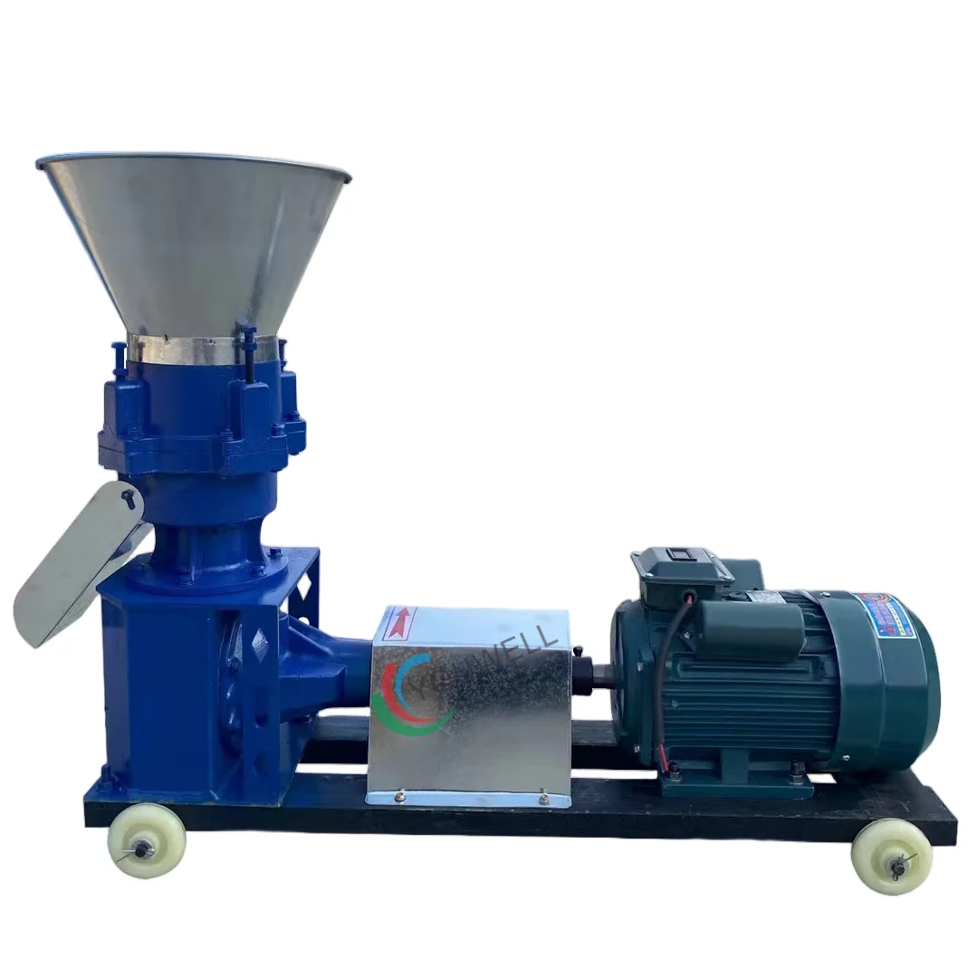 High Productivity New Condition Chicken And Animal Feed Pelletizer Machine For Animal Feeds Processing