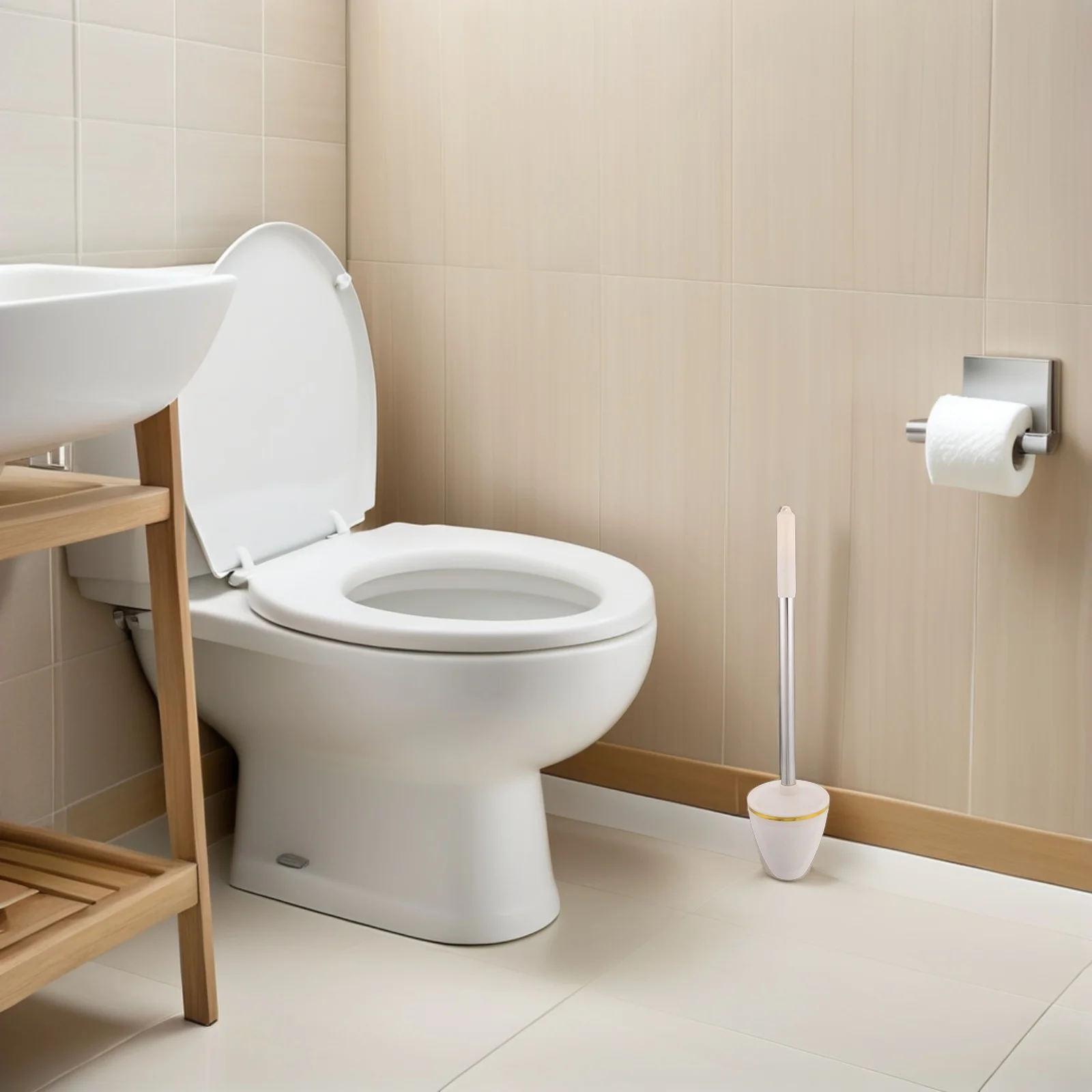 Zawór zwrotny do toalety z uchwytem - szczelina zapobiegająca nieprzyjemnym zapachom do toalet stożkowych, korek do kontrolowania zapachów kanalizacyjnych, korek do odpływu w łazience, do użytku publicznego