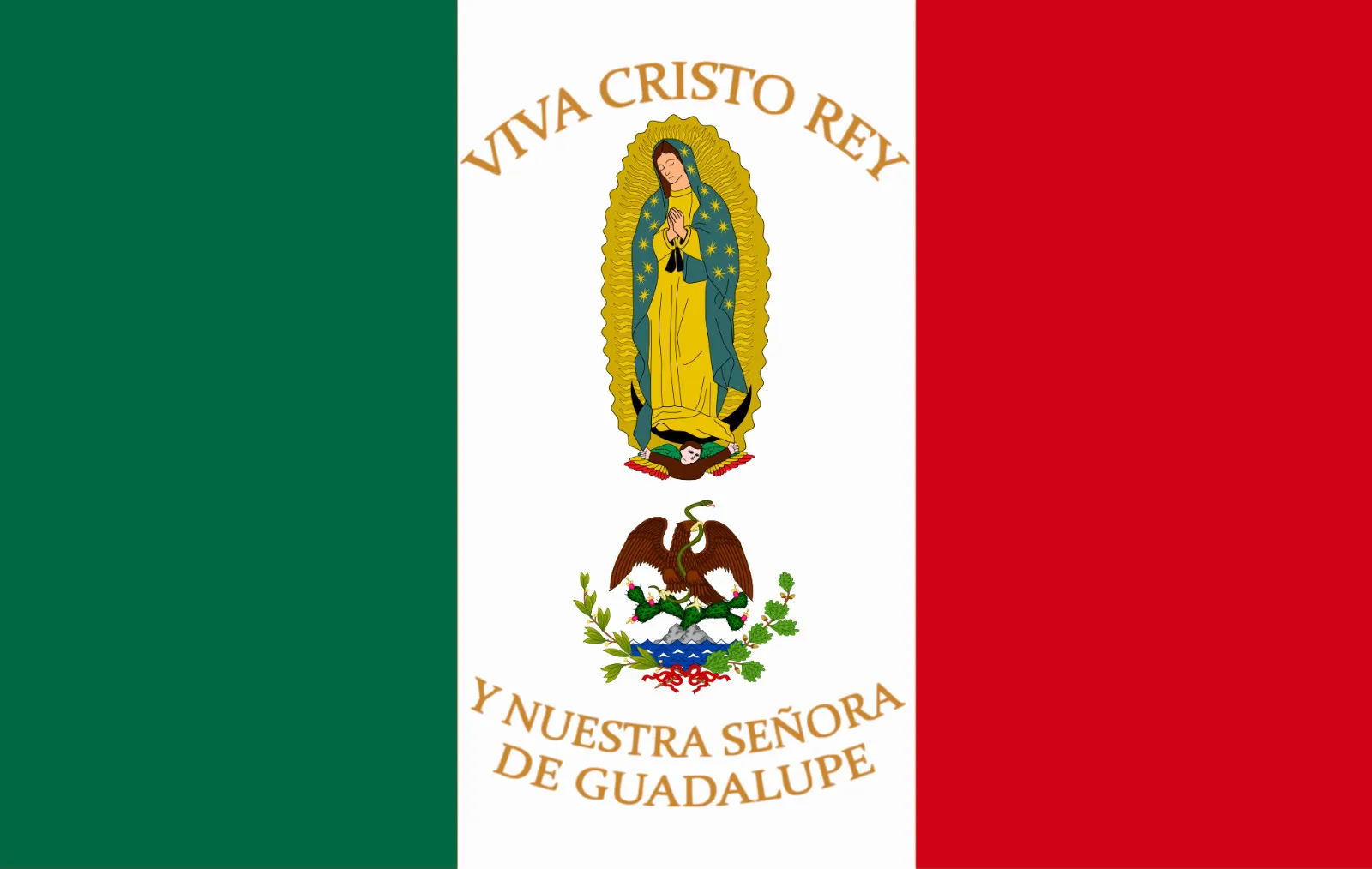 Cristeros Mexico Flag Flaga Room Decoration for Bedroom Outdoor Decor Garage Flags Advertising Barber Shop Tapestry Custom Stuff