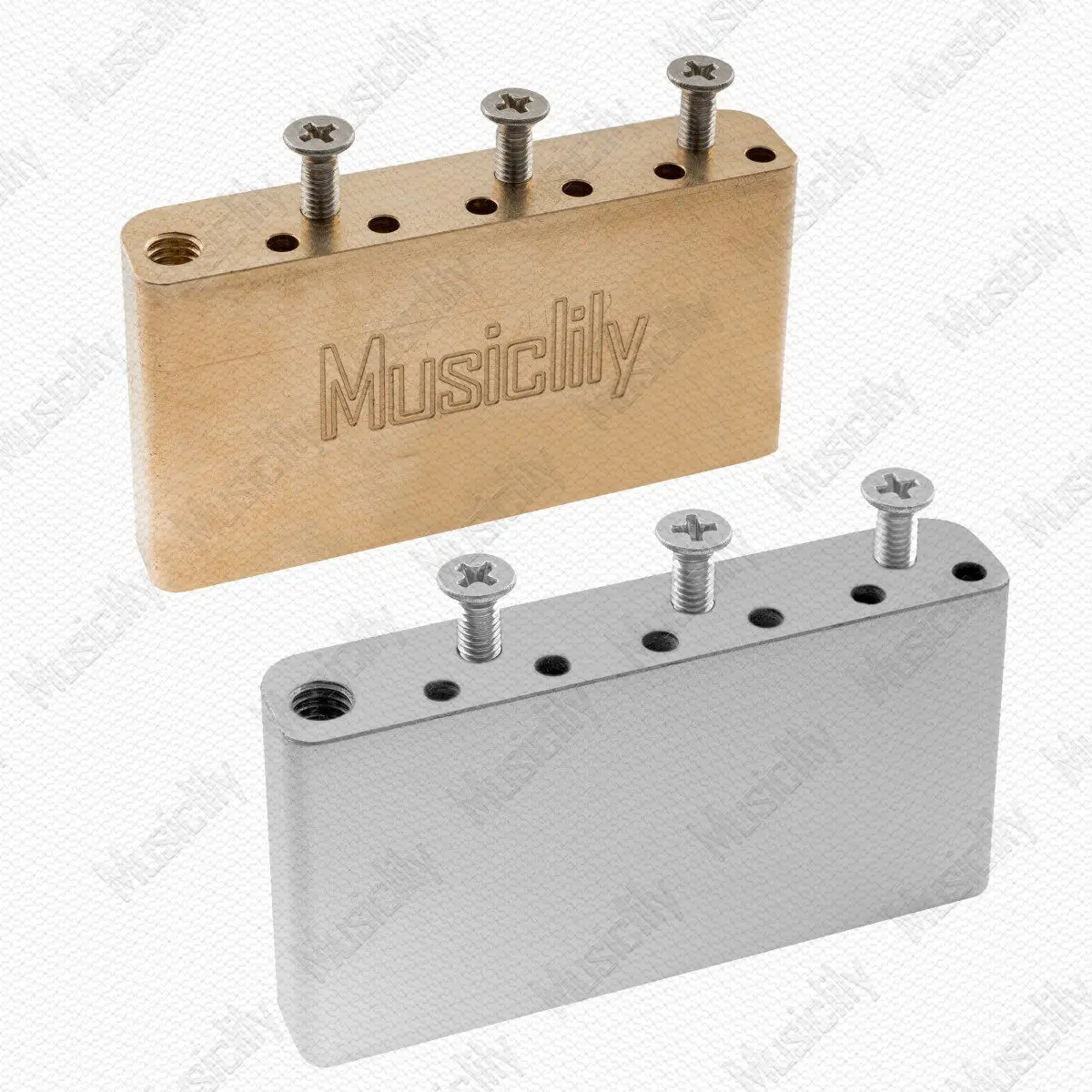 

High Quality 52.5mm Brass Electric Guitar Bridge Block Base for ST SQ CV Stra Style Guitar Tremolo System